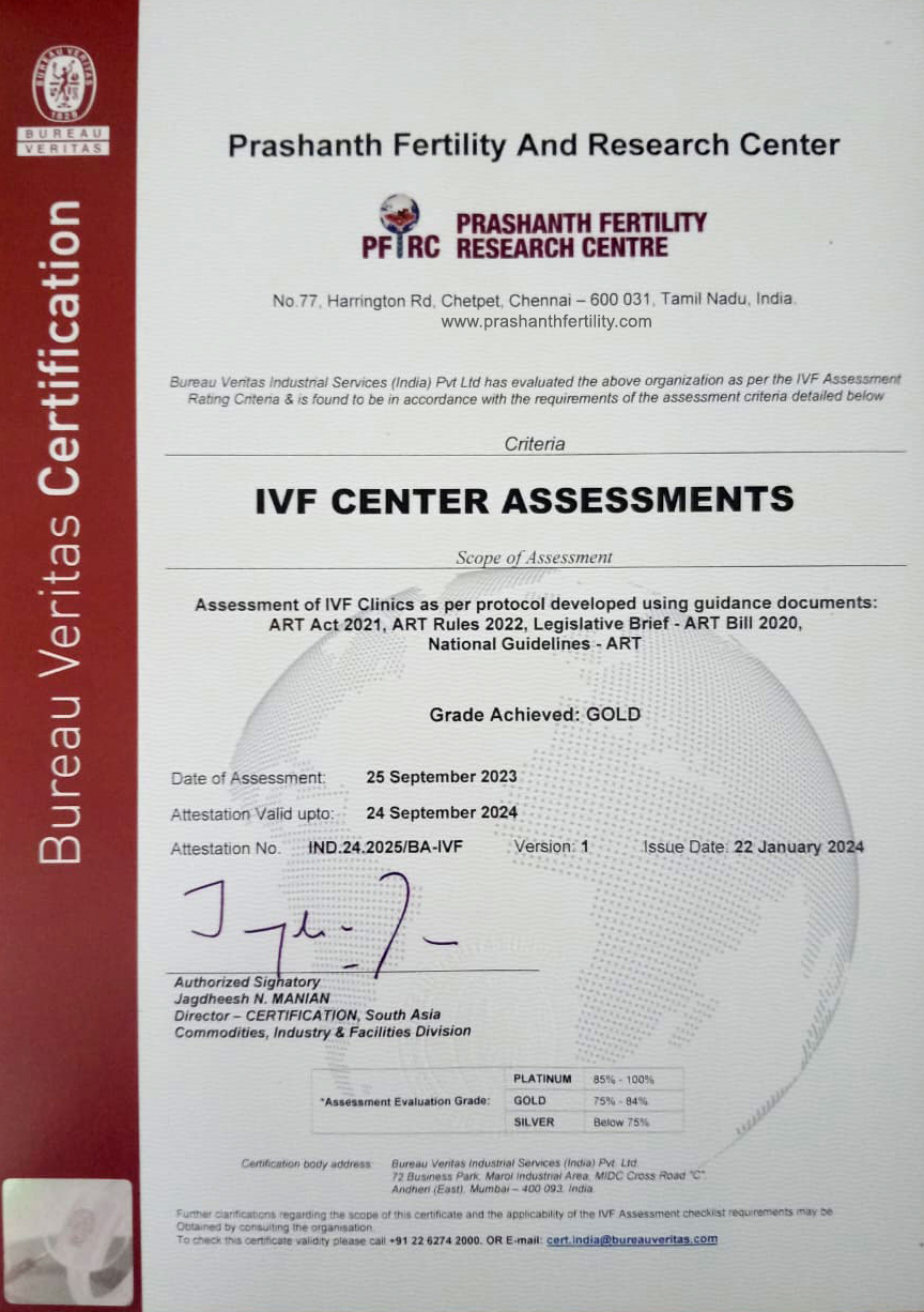 IVF Center Assessments